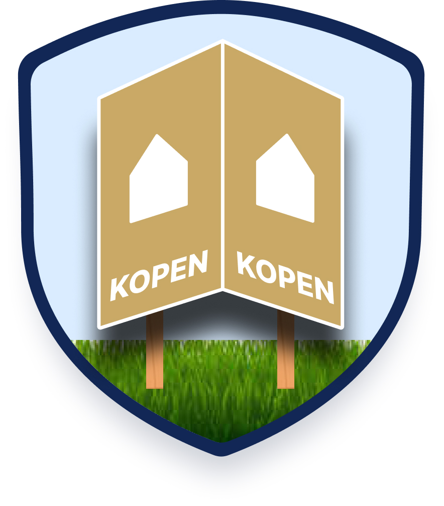 V-bord op palen